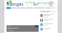 Desktop Screenshot of ganges.fr