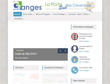 Tablet Screenshot of ganges.fr