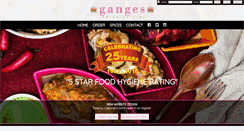 Desktop Screenshot of ganges.co.uk